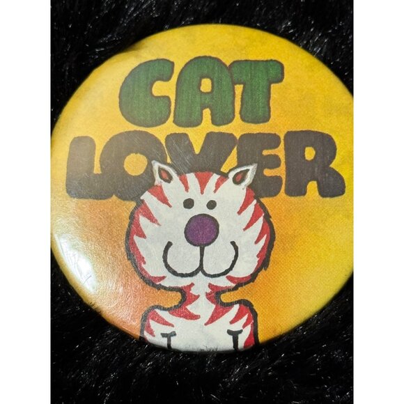 Vintage 80s Cat-Themed Pinback Button Set Of 5 Sandra Boyton /4 Badge A Mint - Picture 6 of 12